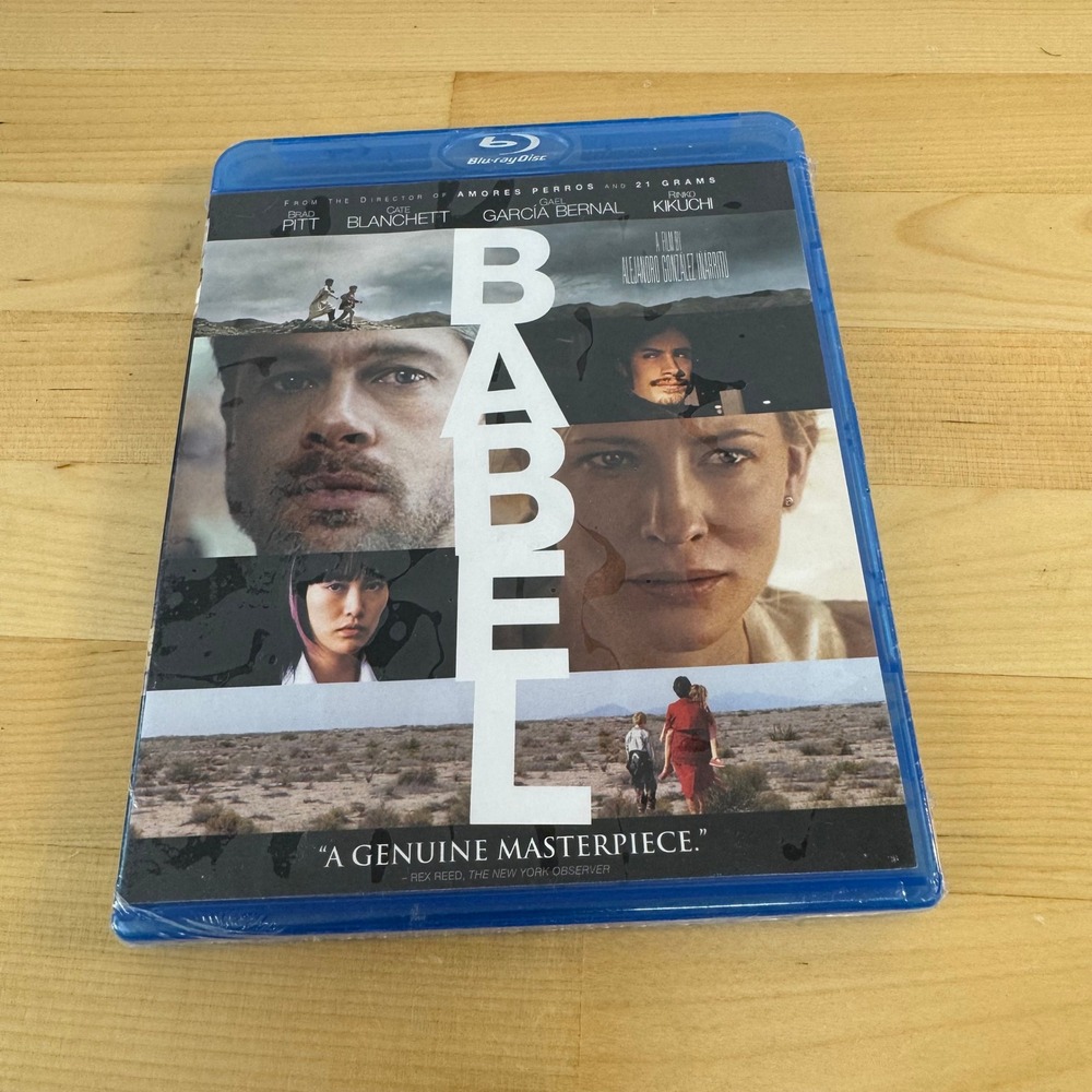 Babel Blu-ray Brad Pitt Cate Blanchett Alejandro Gonzalez Inarritu 2006 Drama